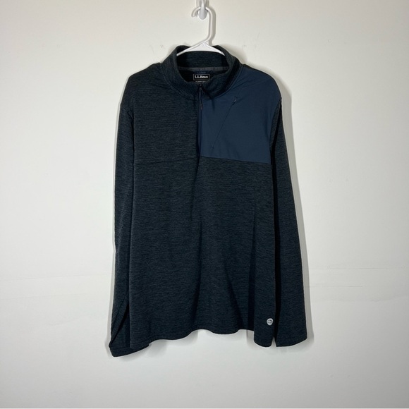 LL Bean Slightly Fitted 1/4 Quarter Zip XXL Men’s - Picture 1 of 9